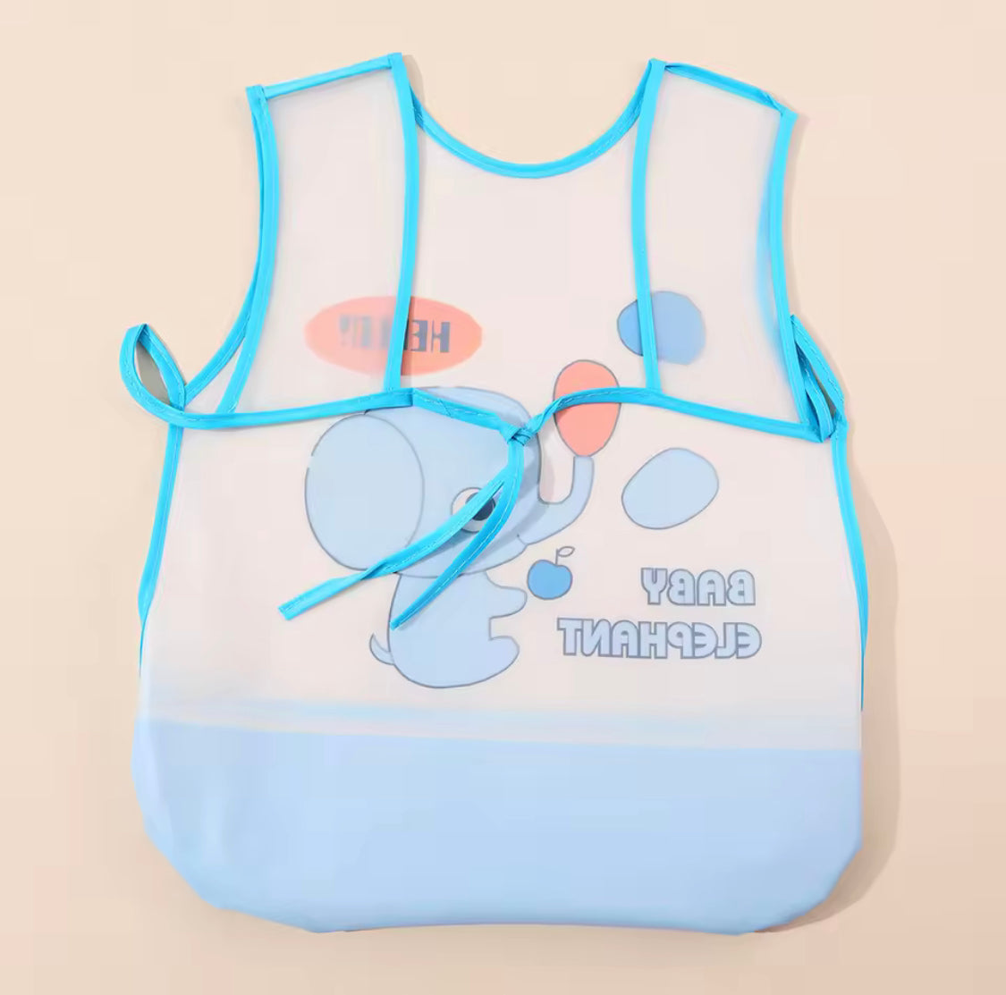 Waterproof Baby Bibs For Toddlers, Sleeveless Feeding Apron For Toddlers, Cartoon Animals Kids Bib Waterproof Baby Bibs For Toddlers, Sleeveless Feeding Apron For Toddlers, Cartoon Animals Kids Bib